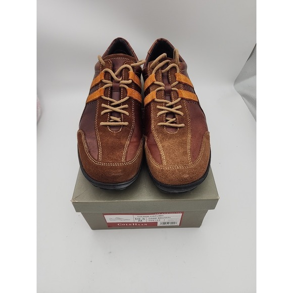 COLE HAAN Tucker Oxford In Dark Brown Sz Mens US 10.5M With Original Box main image 10